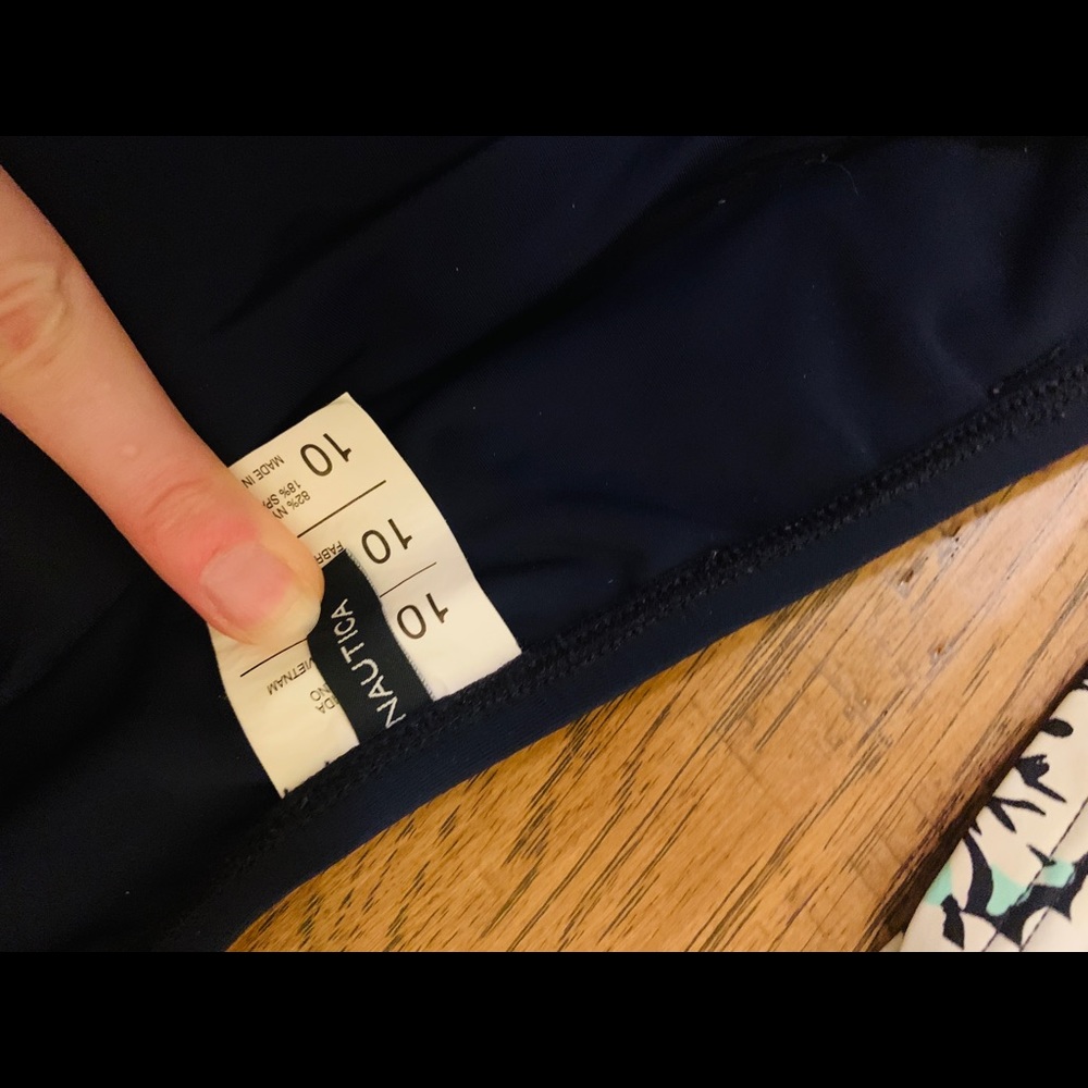 Land’s End/Nautica/Ralph Lauren tankini swim S/M - Picture 2 of 5